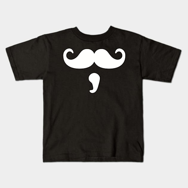 Mustache Kids T-Shirt by Designzz